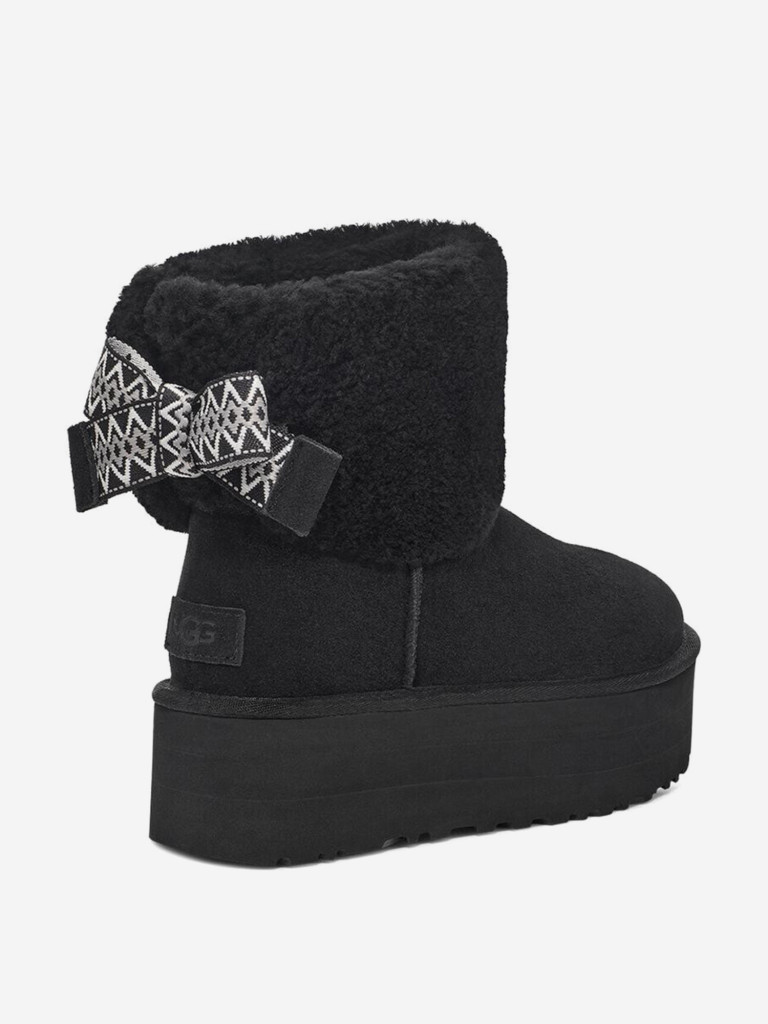 Ботинки утепленные UGG Classic Mini Maxi Curly