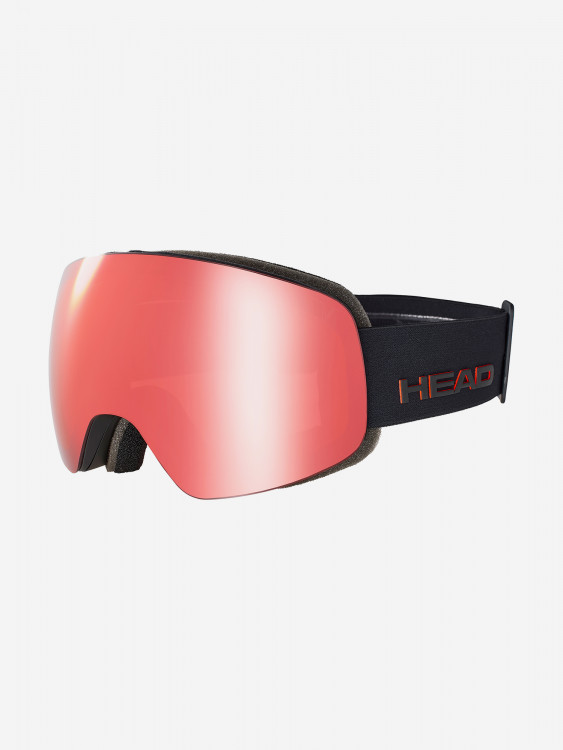 Горнолыжные очки Head Globe TVT Black/ Black/ TVT Red