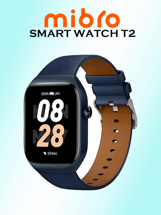 Умные часы Mibro T2, XPAW012DB, синие