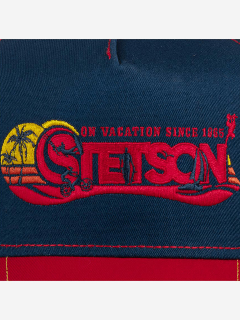 Бейсболка с сеточкой STETSON 7751190 TRUCKER CAP ON VACATION