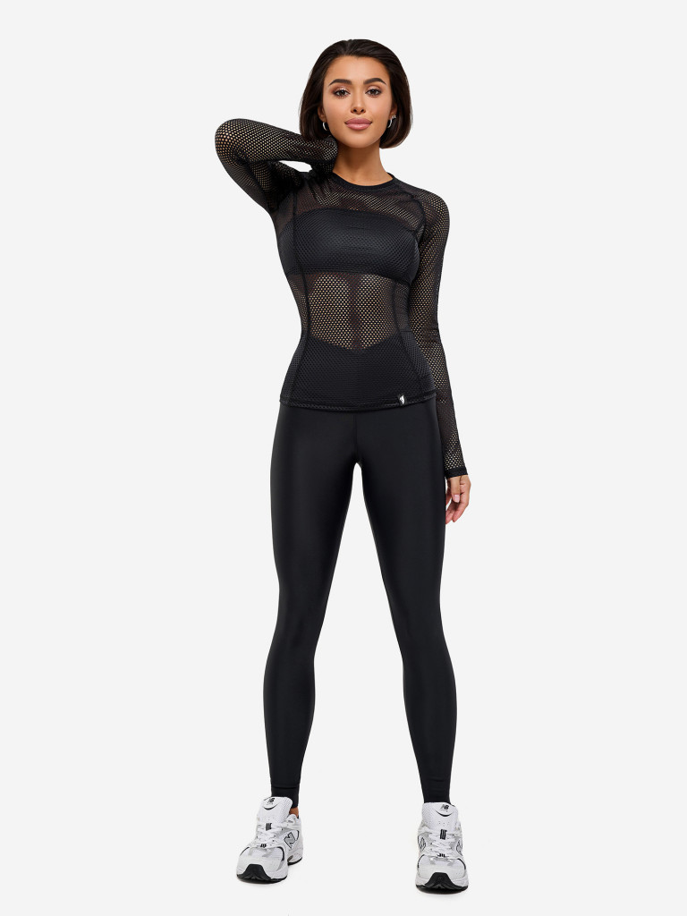 Рашгард женский Bona Fide Rashguard Round Fresh "Black"