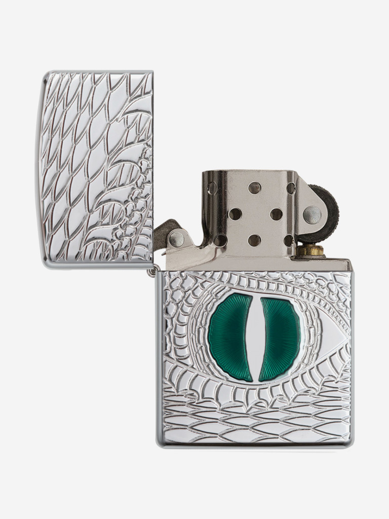 Зажигалка бензиновая ZIPPO 28807 Armor Dragon Eye