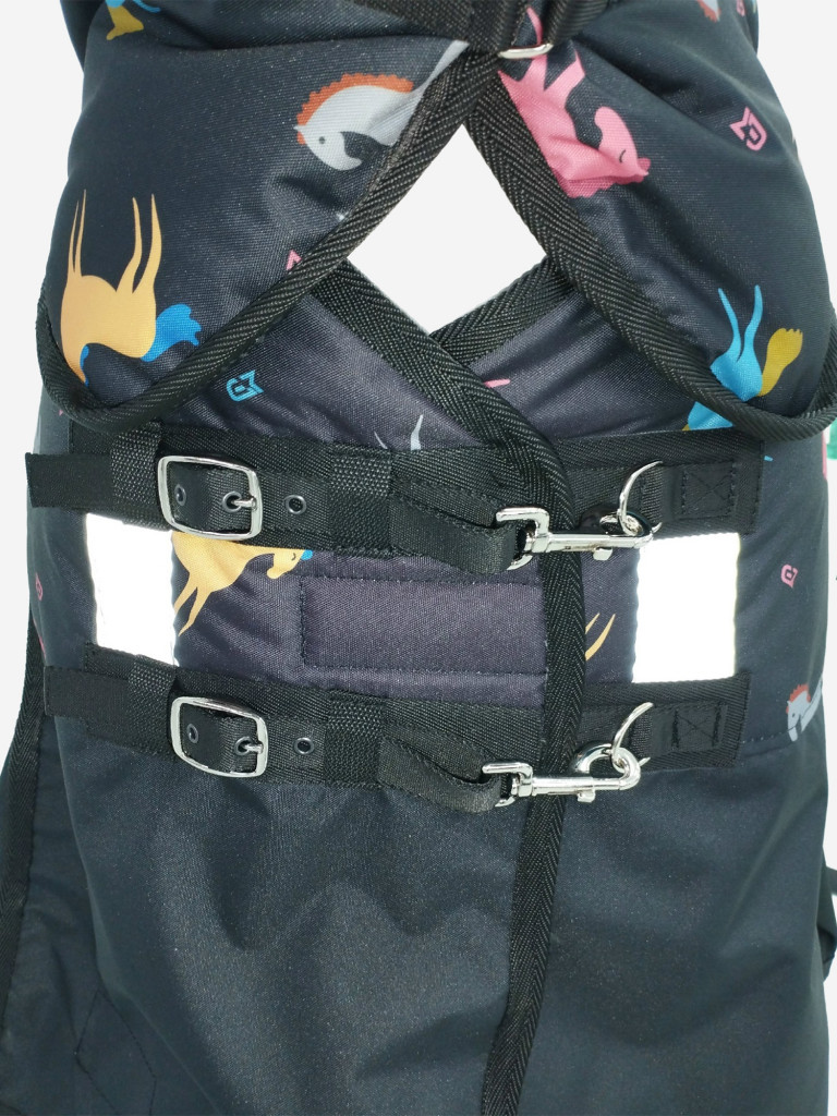 Попона прогулочная зимняя Первая Конная Мануфактура RIO с капором