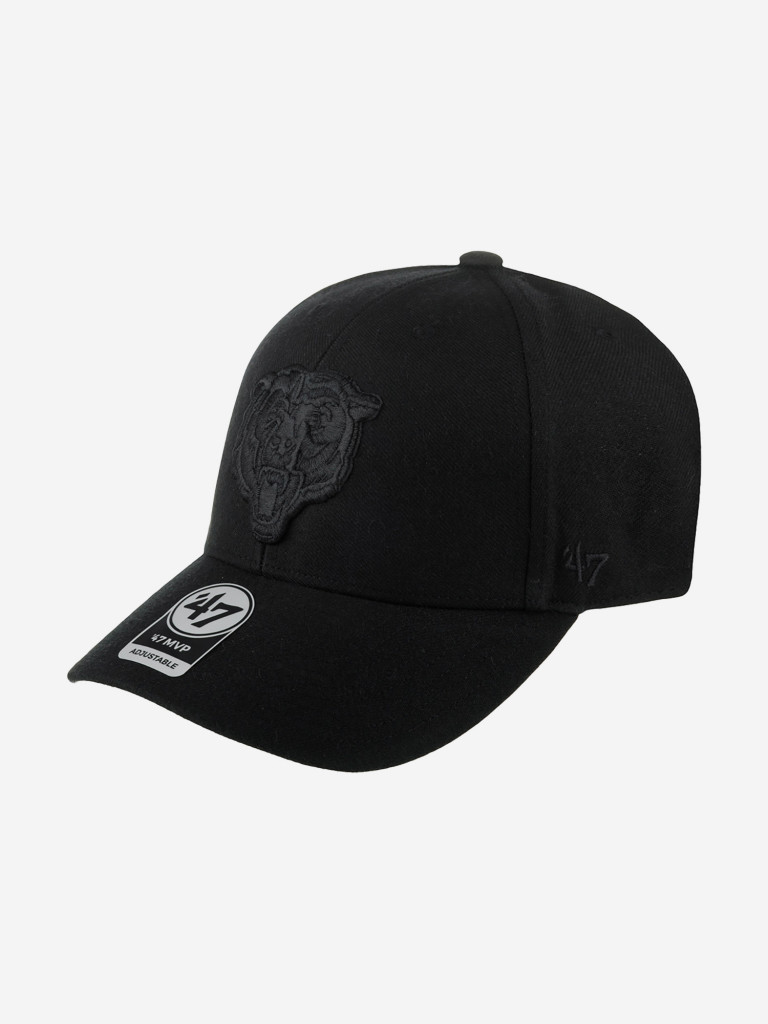 Бейсболка 47 BRAND FL-MVP06WBV-BKB Chicago Bears NFL (черный)