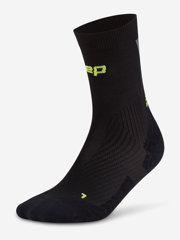 Носки мужские CEP, 1 пара арт. C2UUM черный/серый цвет — купить за 2999 руб., отзывы в интернет-магазине Спортмастер