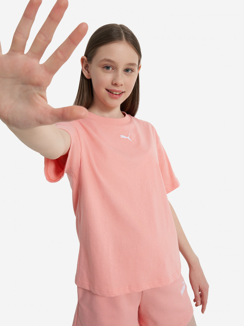 Футболка для девочек PUMA Boxy Розовый 1499₽