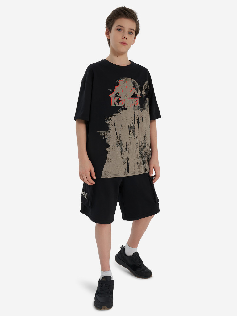 Футболка для мальчиков оверсайз Kappa