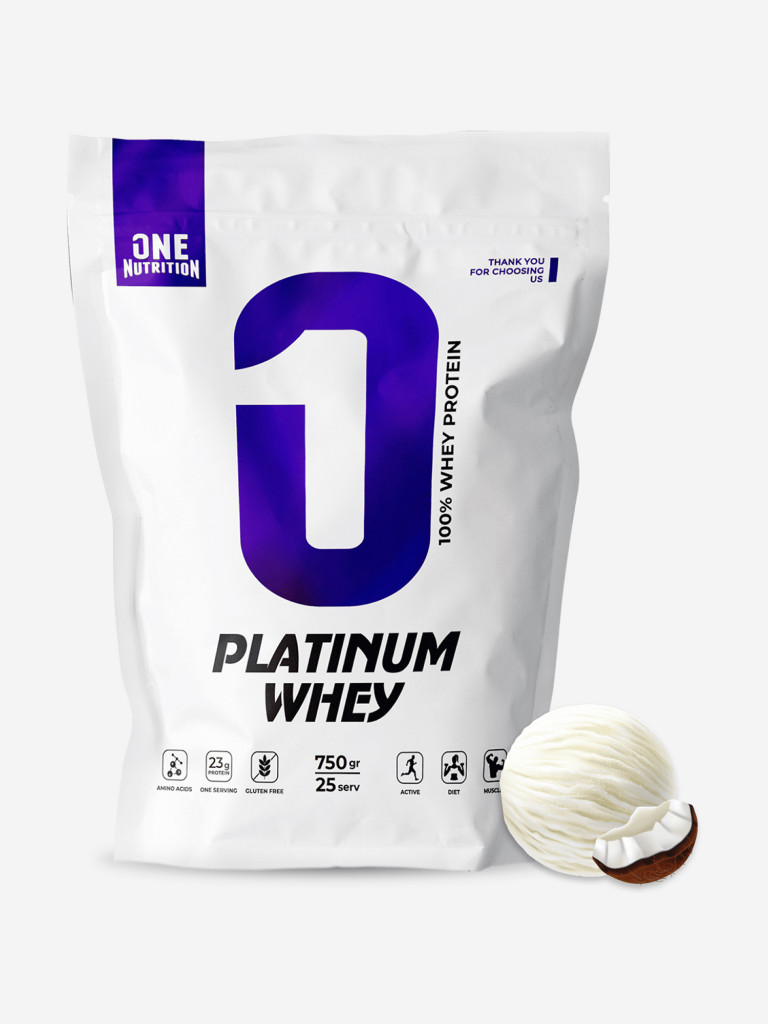Сывороточный протеин, One Nutrition, 750 г, кокос