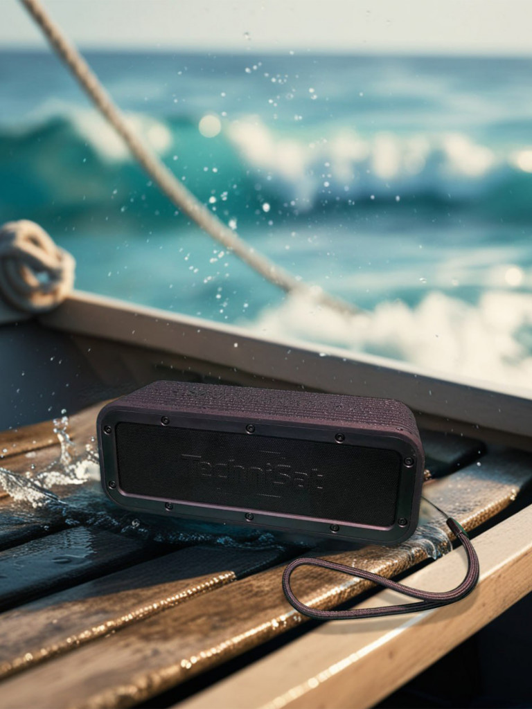 Пылевлагозащищенная блютуз колонка Technisat BLUSPEAKER OD TWS, 0000/9122, Германия