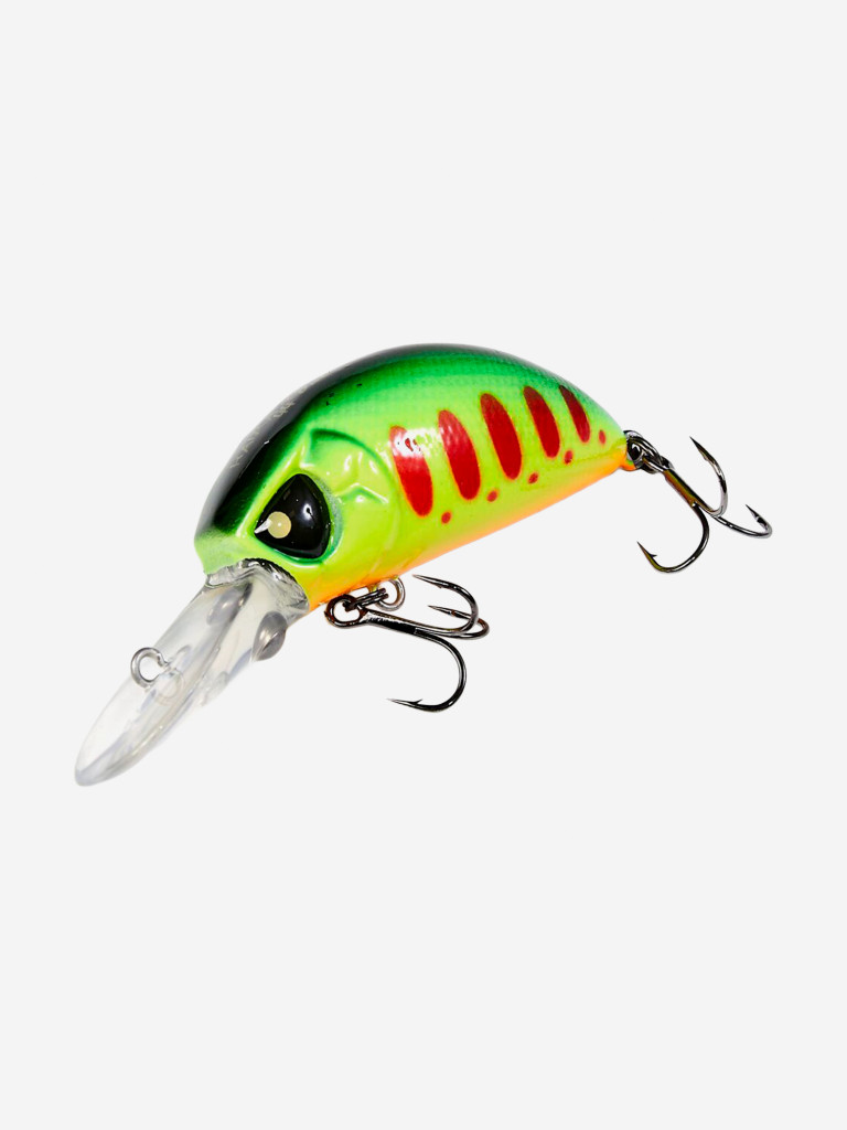 Воблер LUCKY JOHN Pro Series HAIRA TINY LBF, длина 4.4 см, глубоководный крэнк для голавля, щуки, форели