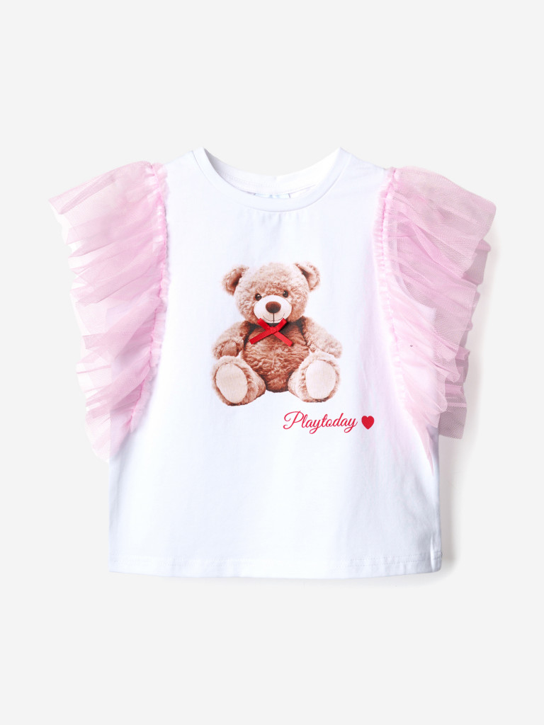 Футболка для девочки PlayToday