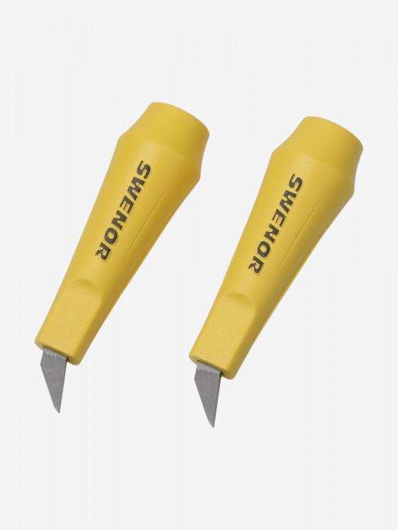 Опора Swenor для лыжероллерной палки с твердосплавным наконечником, D=10 мм, желтая