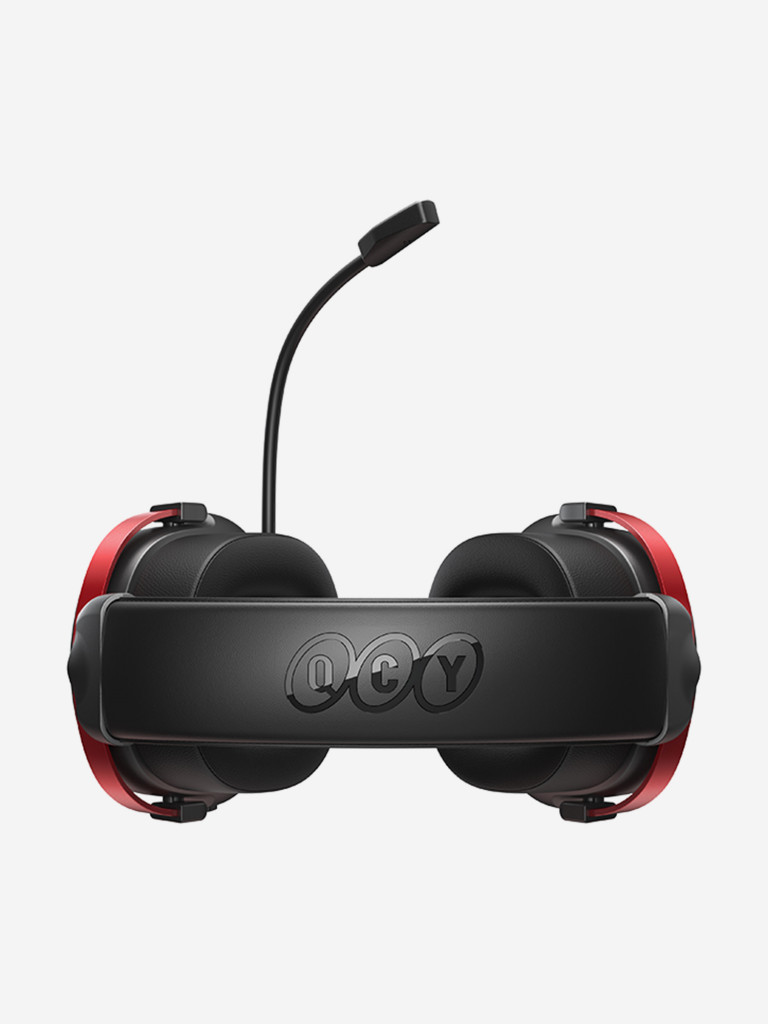 Наушники полноразмерные игровые QCY Heroad VN200 PRO, черно-красные