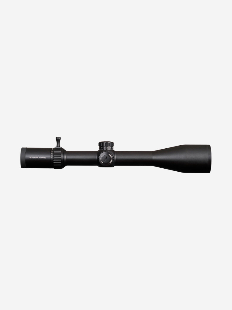 Прицел Gaut Nephrite 6-24x50, SF-параллакс, сетка 61 (Half MD), подсветка красная, 30мм, поправки 1/4 МОА