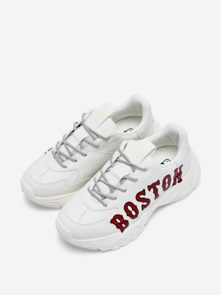 Кроссовки массивные MLB Big Ball Chunky Boston Белые