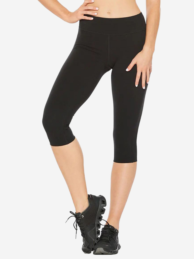 Компрессионные леггинсы 3/4 2XU Form Mid-Rise Compression 3/4 T Lights Black