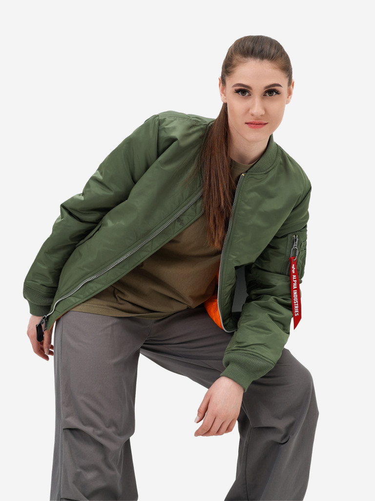 Бомбер утепленный женский MA-1 W Alpha Industries