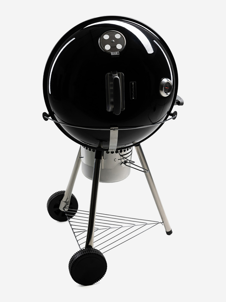 Угольный гриль барбекю Go Garden Premium 56 LUX Shelf