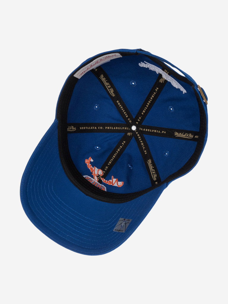 Бейсболка MITCHELL NESS HD10409-NYKBLUE New York Knicks NBA (синий)