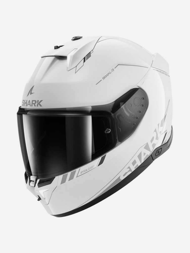 Мотошлем интеграл Shark SKWAL i3 BLANK SP White/Silver/Anthracite