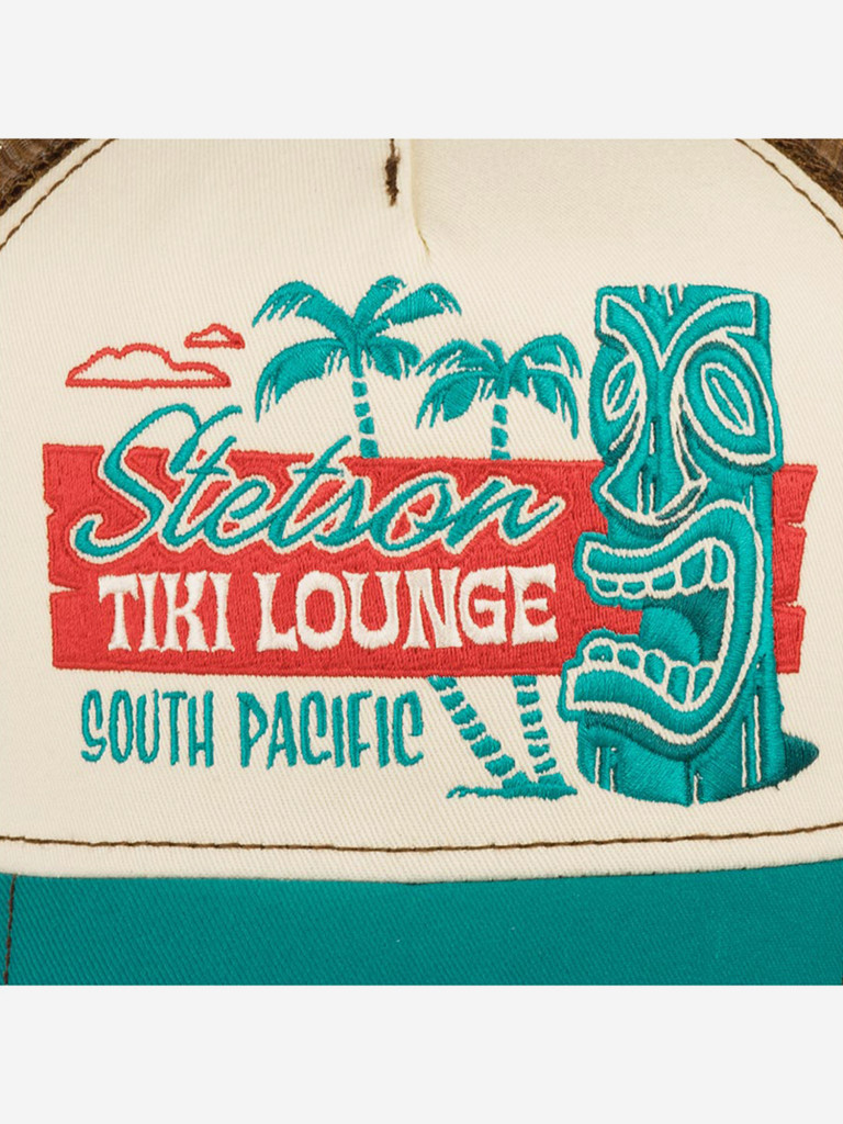 Бейсболка с сеточкой STETSON 7751195 TRUCKER CAP TIKI LOUNGE