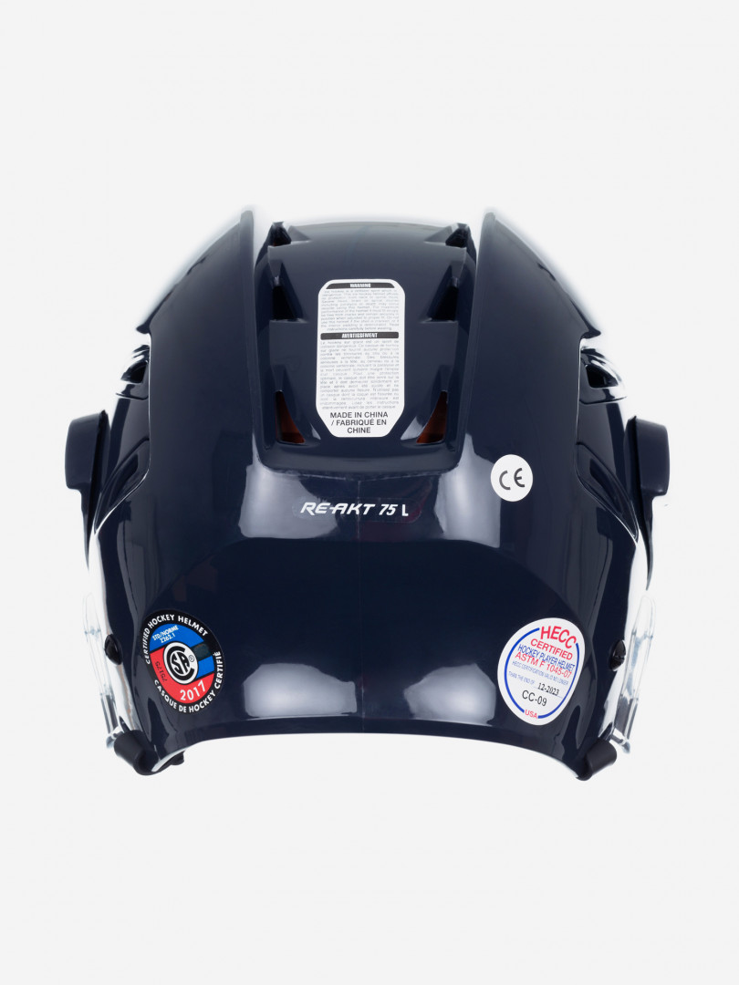 фото Шлем хоккейный bauer re-akt 75 helmet - nav (t-1), синий