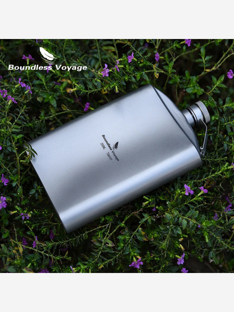 Титановая фляга 250 мл Boundless Voyage
