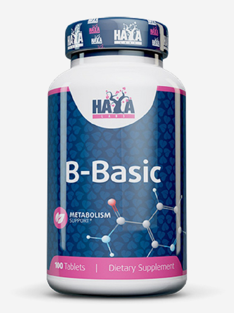 Витамины группы В HAYA LABS 100 таблеток