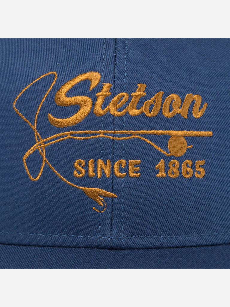 Бейсболка с сеточкой STETSON 7771108 BASEBALL CAP FISHING ROD (синий)