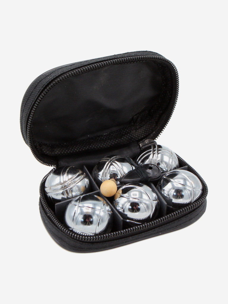 Спортивная игра для улицы Петанк 6 мини-шаров / Бочче для компании