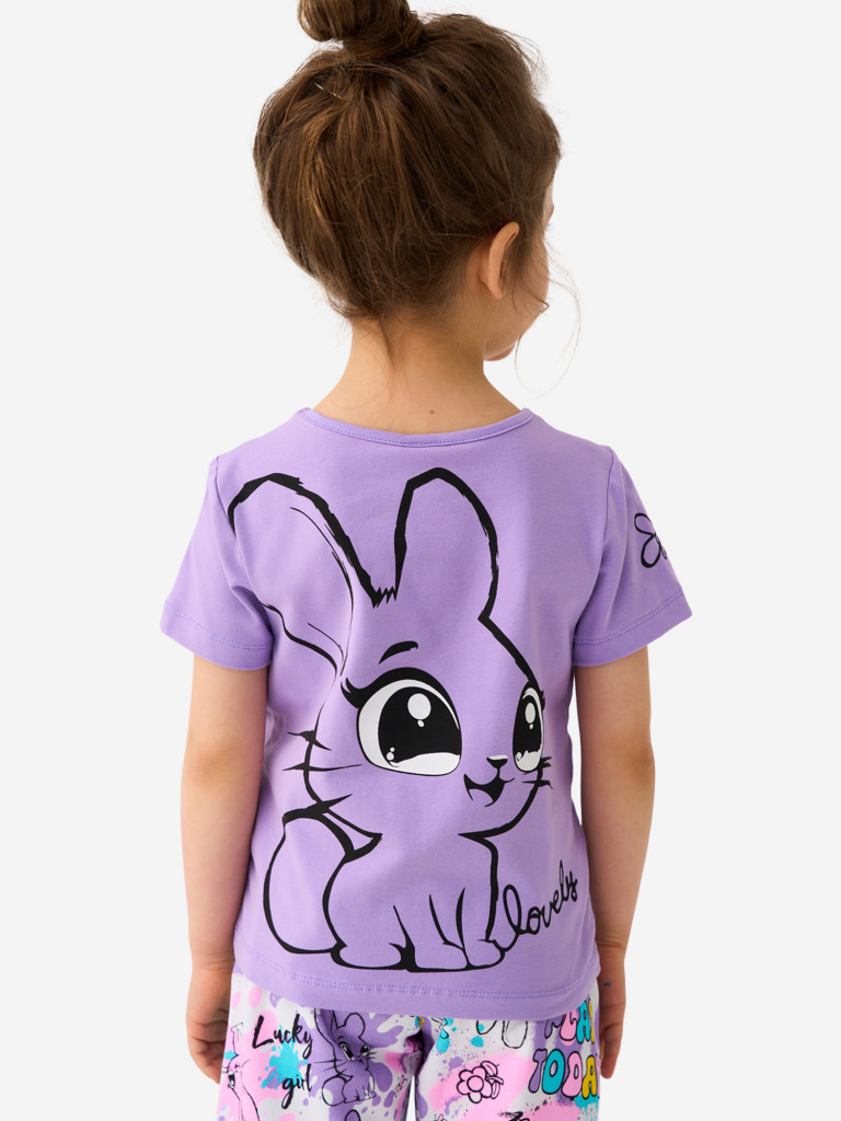 Футболка для девочки, 2 шт в комплекте PlayToday