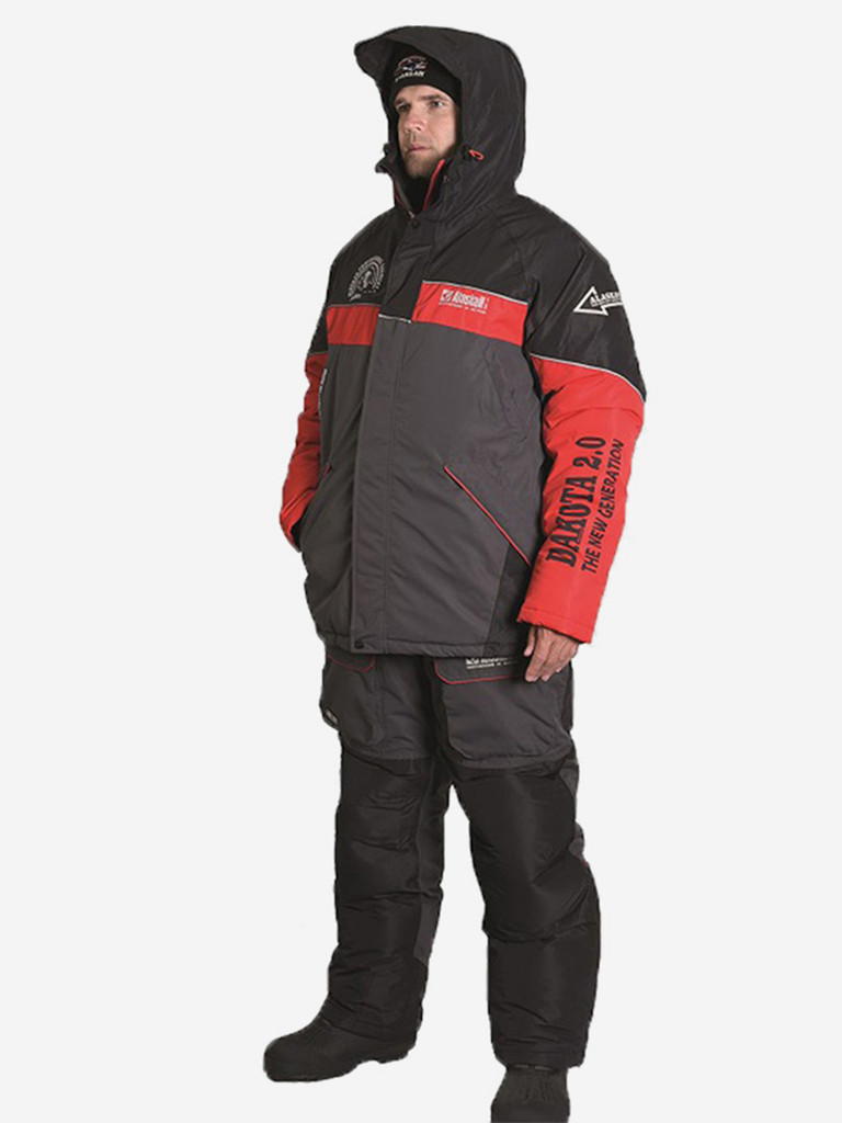 Костюм зимний Alaskan Dakota 2.0 (куртка+полукомбинезон) для рыбалки и охоты