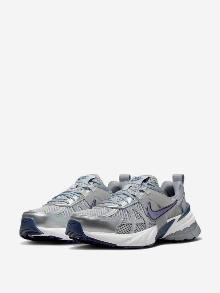 Кроссовки Nike V2K Run Wolf Grey Midnight Navy