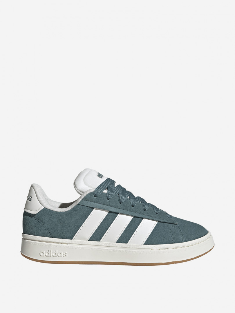 фото Кеды мужские adidas grand court alpha 00 s, зеленый
