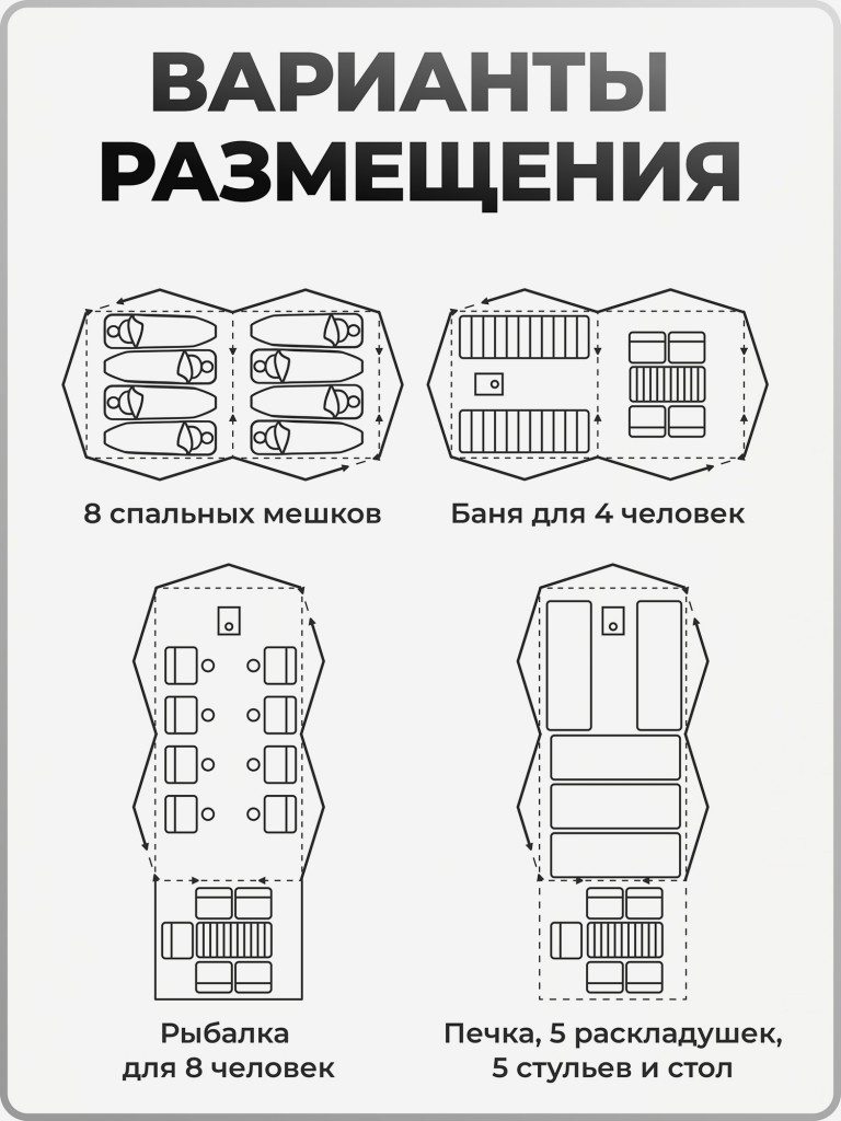 Палатка куб 4.40 Берег всесезонная зимняя палатка для рыбалки туристическая кемпинговая