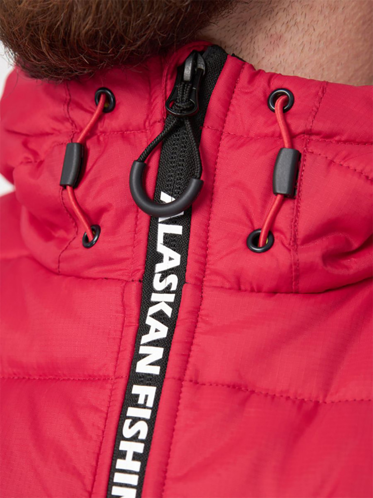 Куртка мужская Alaskan Juneau Red утепленная стеганая для рыбалки и охоты
