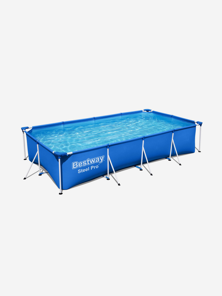 Бассейн Bestway 56405 каркасный Steel Pro 400х211х 81 см, объем 5700 л