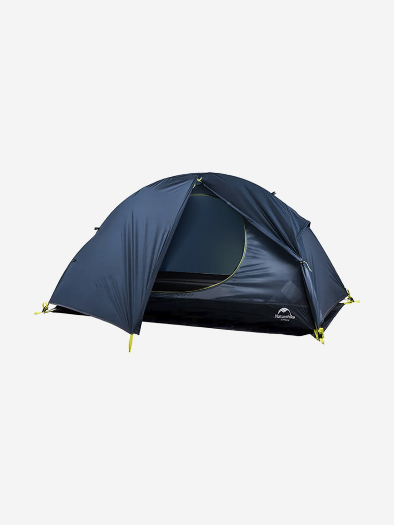 Палатка 1-местная Naturehike Spider 1 Cycling, нейлон 20 D, футпринт, синяя