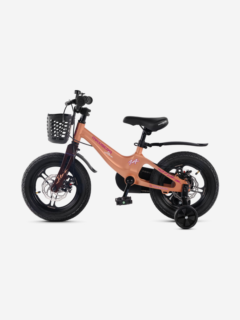 Велосипед детский Maxiscoo JAZZ PRO 14''', пудра, 2025