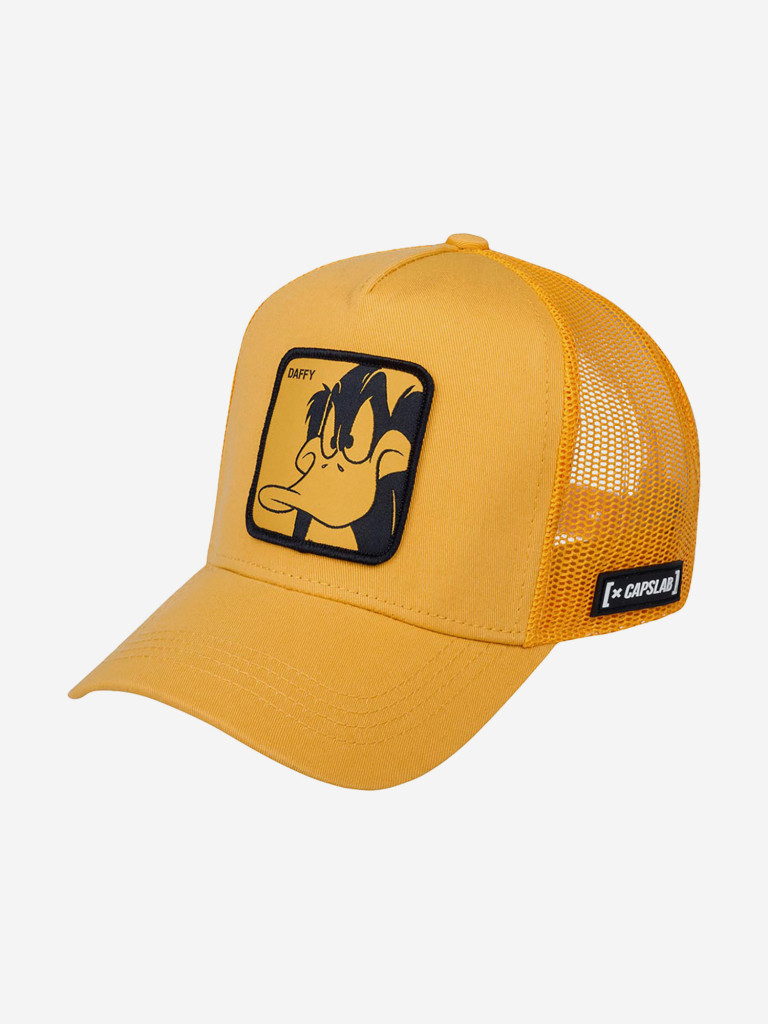 Бейсболка с сеточкой CAPSLAB CL/LOO4/1/DUF1 Looney Tunes Daffy Duck (желтый)