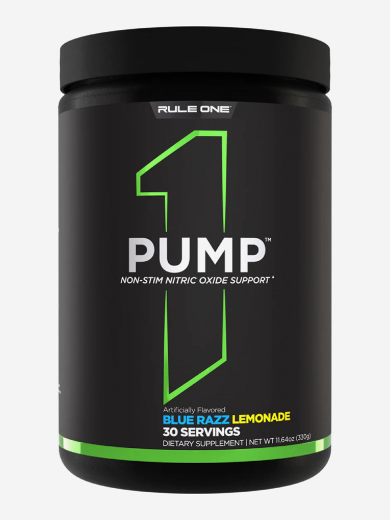 Предтренировочный комплекс Rule 1 Pump, 330 г, Лимонад-малина