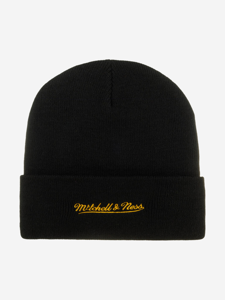 Шапка с отворотом MITCHELL NESS MN2-KK50Z-SCRIPCUF-PITP-BLK Pittsburgh Penguins NHL (черный)