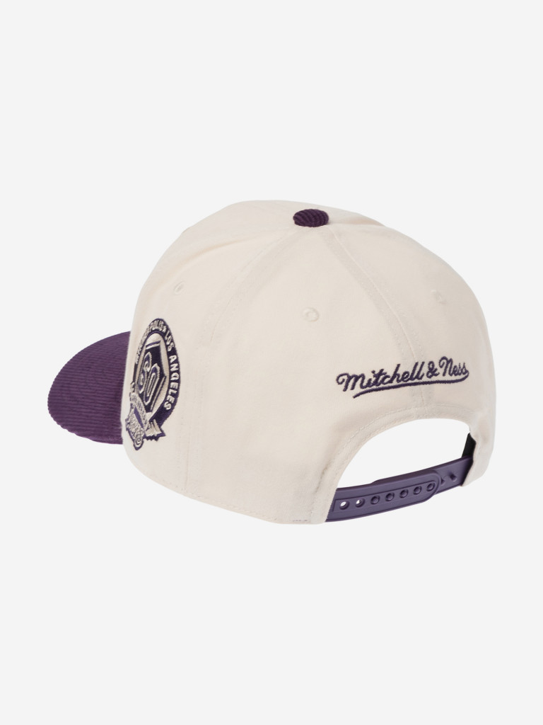 Бейсболка MITCHELL NESS HP16223-LALOFWH Los Angeles Lakers NBA
