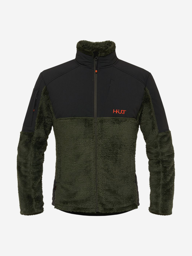 Кофта мужская HUT BORON на молнии хаки