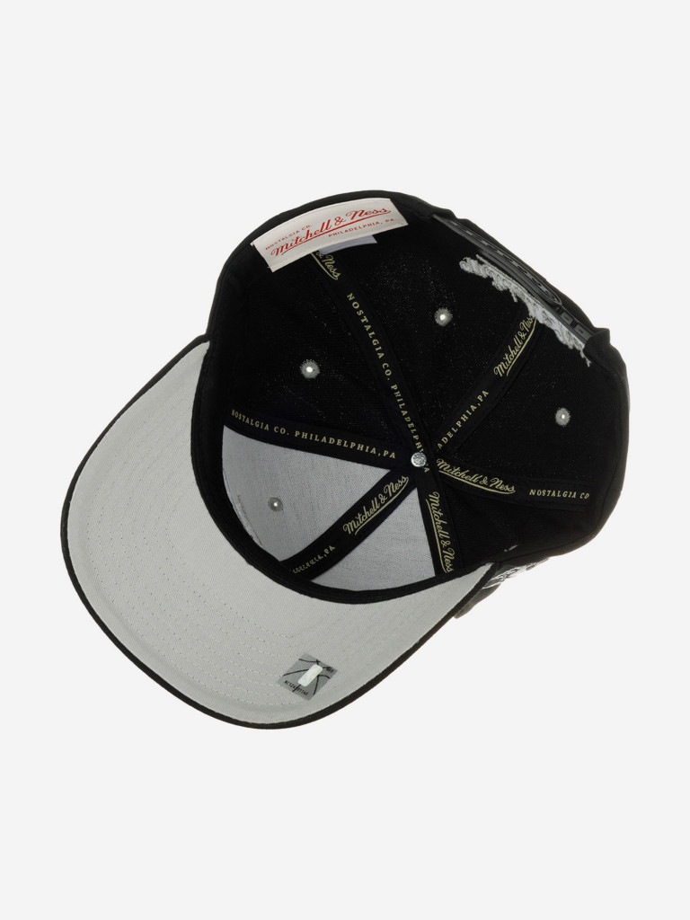 Бейсболка MITCHELL NESS HHSS5351-BNEYYPPPBLCK Brooklyn Nets NBA (черный)