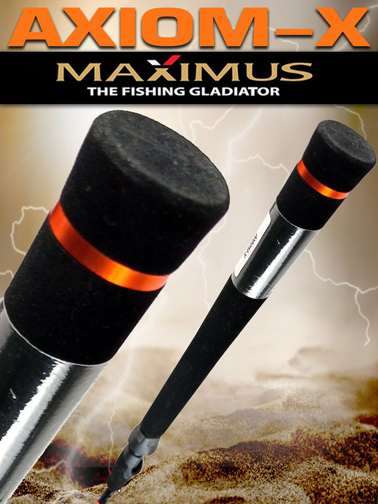 Спиннинг для рыбалки Maximus AXIOM-X 33H 3,3m 15-55g