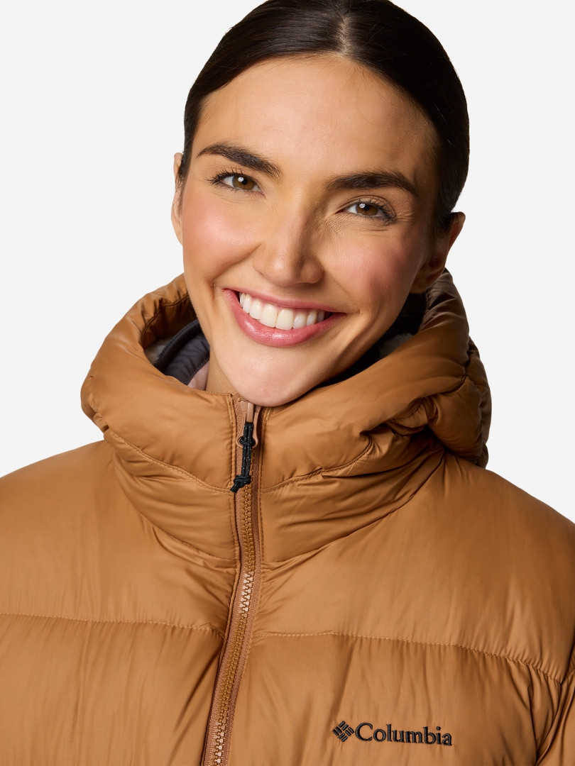 Пуховик женский Columbia Harmony Falls Mid Down Jacket 30959330299 Коричневый, размер 42,44,50,46,48, фото 6