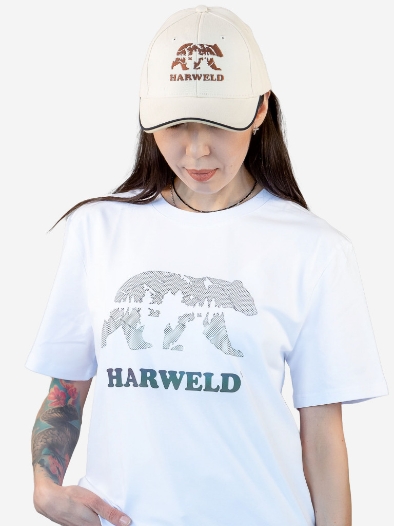 Бейсболка Harweld бежевая