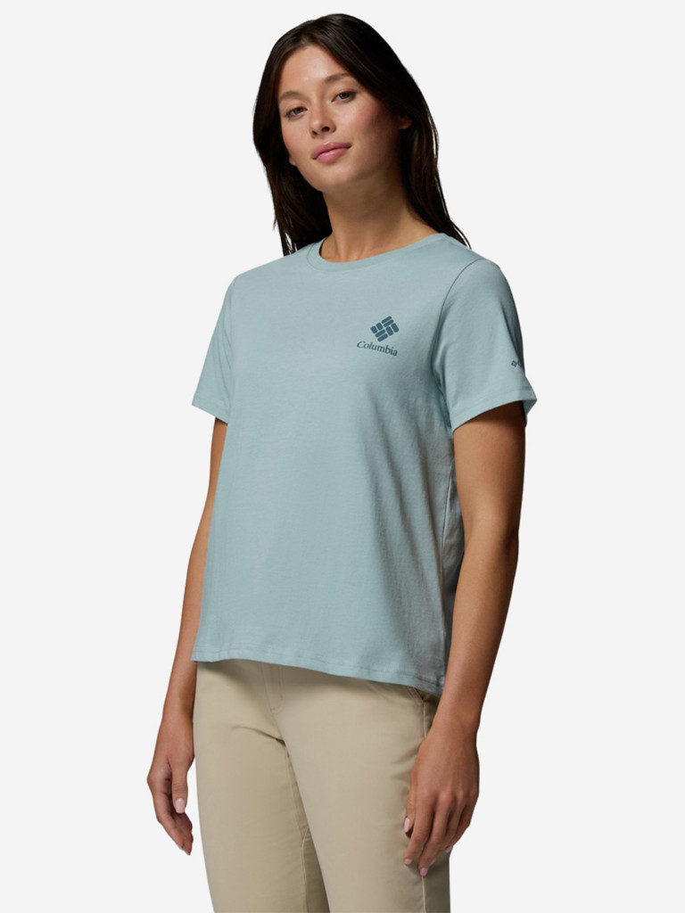 Футболка женская Columbia Rolling Bend Graphic SS
