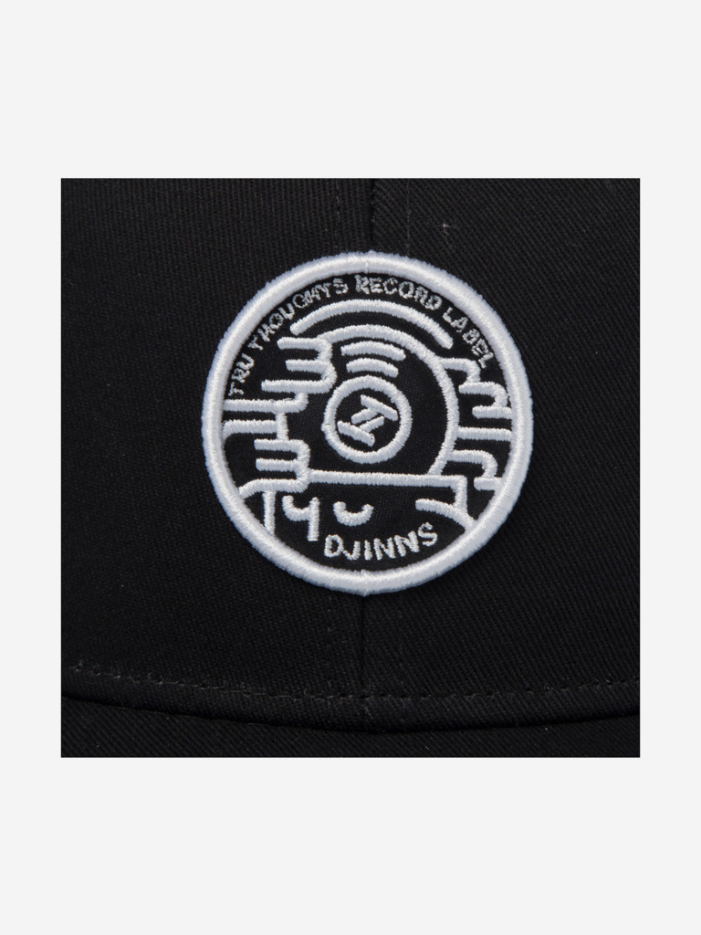 Бейсболка DJINNS 6P TrueFit 2.0 Cap Tru Thoughts (черный)